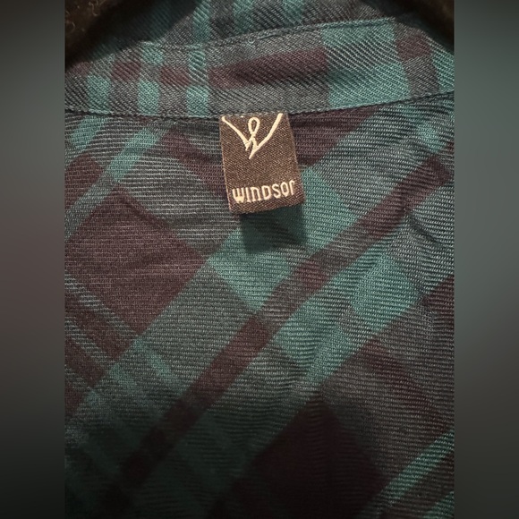 Flannel Button Down Shirt from Windsor - Picture 3 of 4